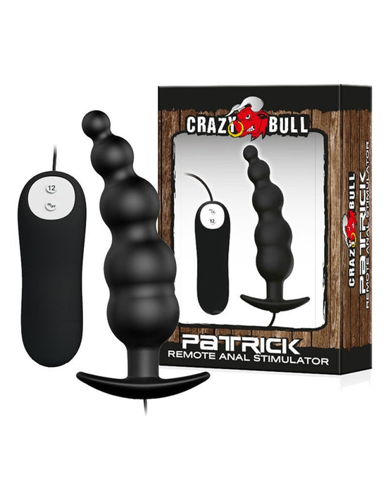 Crazy Bull Vibrating Balls Butt Plug mit Fernbedienung