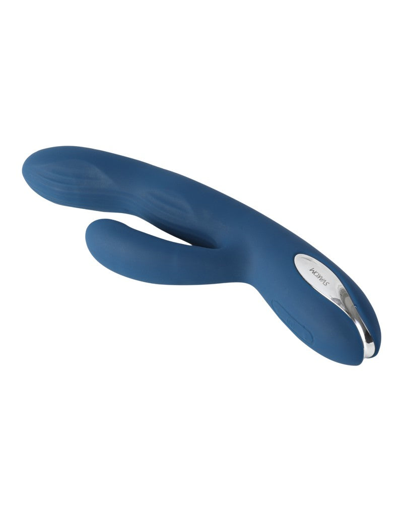 SVAKOM Rabbit-Vibrator mit vibrierender Spitze AYLIN - blau