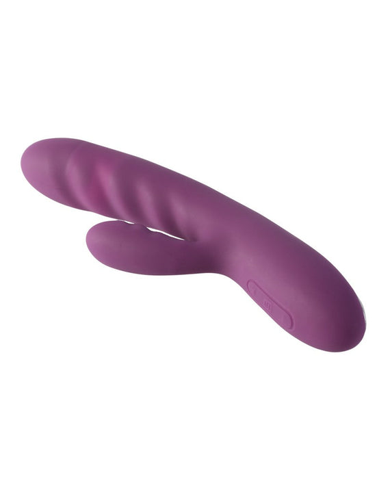 SVAKOM Thrusting Rabbit Vibrator AVERY - purple