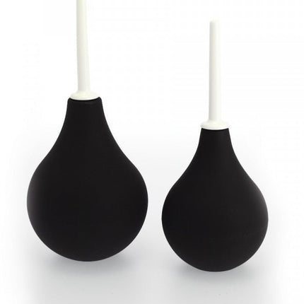 Anaal douche met zwart ballon reservoir van 244 ml - Erotiekvoordeel.nl