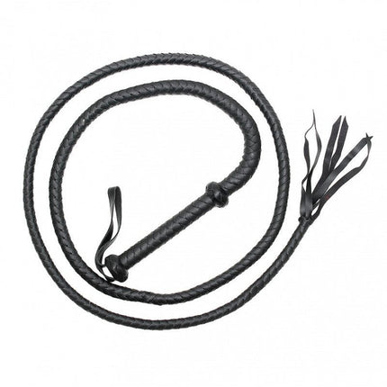 Arabische Bullwhip 250 cm zwart - Erotiekvoordeel.nl