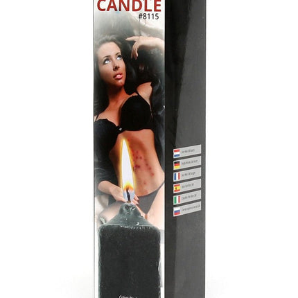 BDSM Hot Wax Kaars Groot - zwart - Erotiekvoordeel.nl
