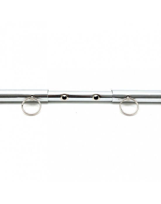BDSM Spreader bar / spreidstang met boeien - verstelbaar 55-85 cm