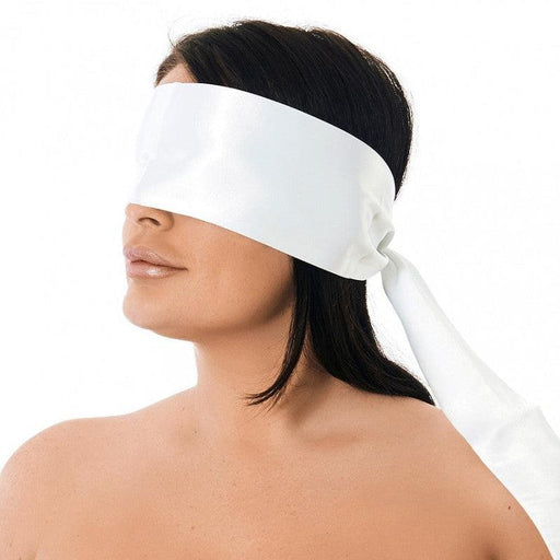 Blinddoek, ook voor bondage - wit - Erotiekvoordeel.nl