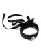 Burlesque collar met ring - zwart - Erotiekvoordeel.nl