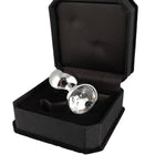 Buttplug KLEIN met wit kristal 3 x 7.3 cm - Erotiekvoordeel.nl