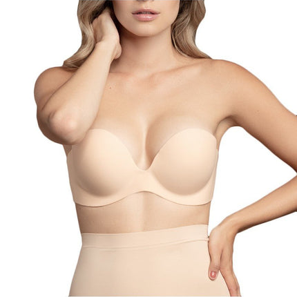 Bye Bra Gala Plak BH voor strapless en open rug outfits - nude - Erotiekvoordeel.nl