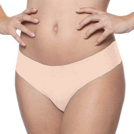 Bye Bra Invisible Thong | String 2 pack - nude en zwart - Erotiekvoordeel.nl