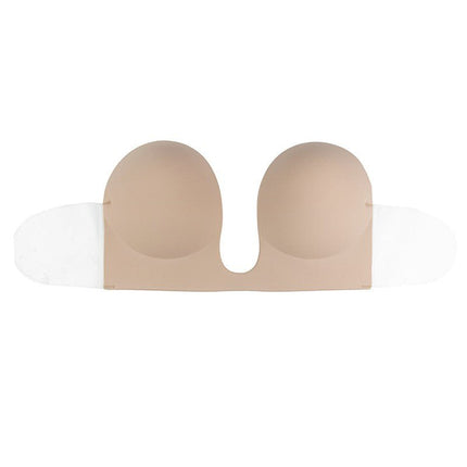 Bye Bra U-Style Plak BH voor strapless en open rug outfits - nude - Erotiekvoordeel.nl