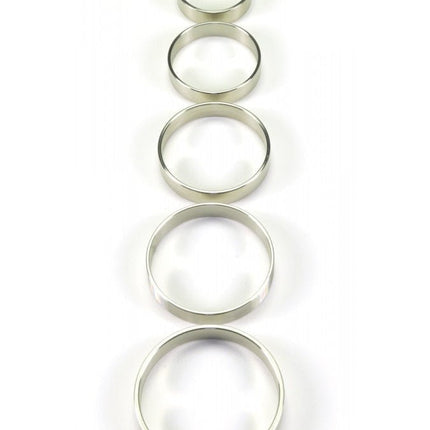 Cockring in hoogwaardig RVS 1 cm breed Ø 55 mm - Erotiekvoordeel.nl
