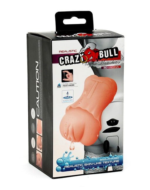 Crazy Bull Vibrerende Mini Vagina Masturbator - Erotiekvoordeel.nl