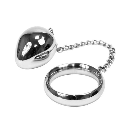 Donut cockring met anaal eitje Ø 40 mm - Erotiekvoordeel.nl