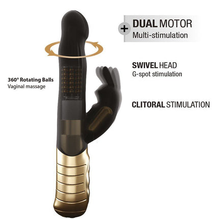 Dorcel Baby 2.0 Tarzan Vibrator - zwart/goud - Erotiekvoordeel.nl