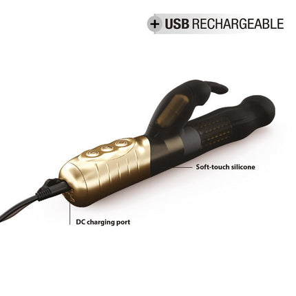 Dorcel Baby 2.0 Tarzan Vibrator - zwart/goud - Erotiekvoordeel.nl
