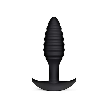 Dorcel - Buttplug - Spiraalvormige Butt Plug - Anaal Speeltje - Siliconen - Zwart-Erotiekvoordeel.nl