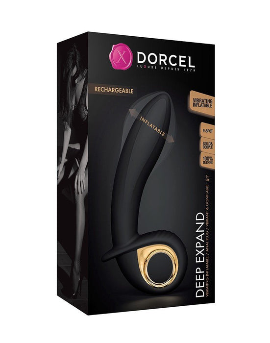 Dorcel Deep Expand, opblaasbare anaal plug annex vibrator