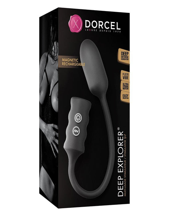 Dorcel Deep Explorer Vibrator - zwart/goud - Erotiekvoordeel.nl