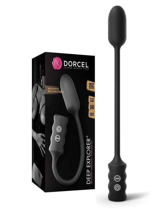 Dorcel Deep Explorer Vibrator - zwart/goud - Erotiekvoordeel.nl