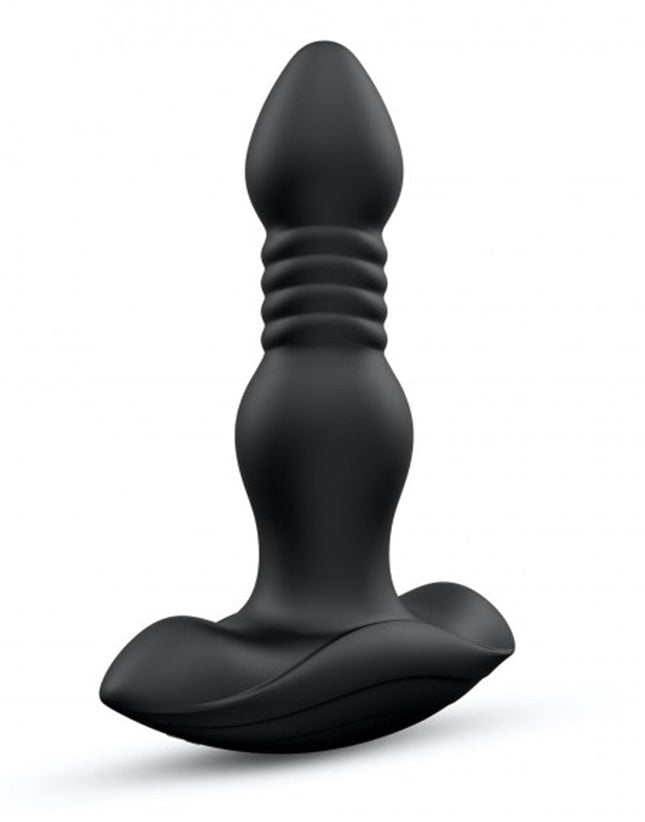Dorcel Deep Stormer Stotende Buttplug met Afstandsbediening - zwart - Erotiekvoordeel.nl