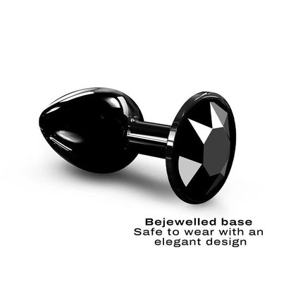 Dorcel - Diamond Aluminium Buttplug - Zwart-Erotiekvoordeel.nl