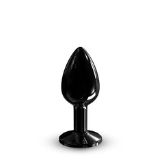 Dorcel - Diamond Aluminium Buttplug - Zwart-Erotiekvoordeel.nl