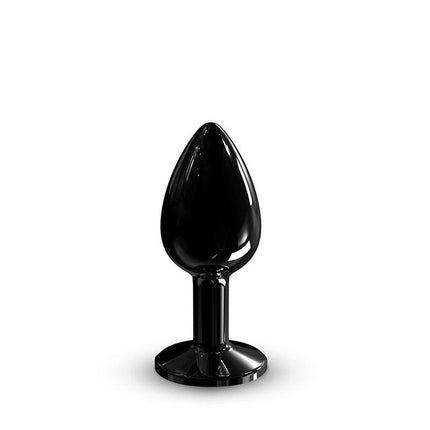 Dorcel - Diamond Aluminium Buttplug - Zwart-Erotiekvoordeel.nl