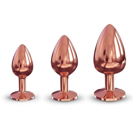 Dorcel Diamond Metalen Butt Plug - Rose-Erotiekvoordeel.nl