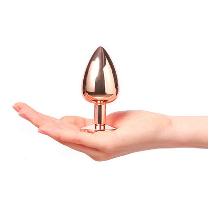 Dorcel Diamond Metalen Butt Plug - Rose-Erotiekvoordeel.nl