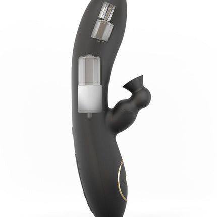 Dorcel Divine Rabbit Sucker G-spot en clitoris vibrator met zuiggedeelte - Erotiekvoordeel.nl