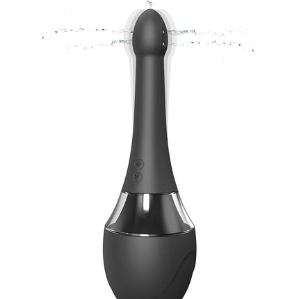 Dorcel Douche Mate Pro Anale Douche en Vibrator - Zwart-Erotiekvoordeel.nl