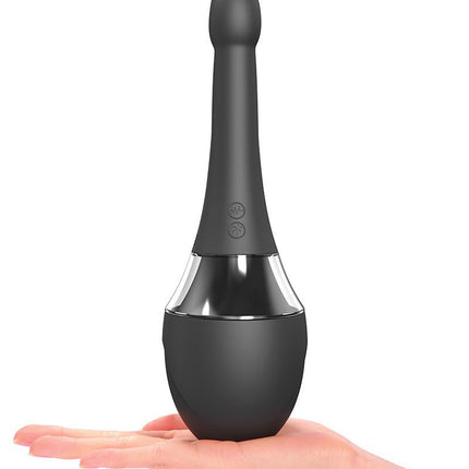 Dorcel Douche Mate Pro Anale Douche en Vibrator - Zwart-Erotiekvoordeel.nl