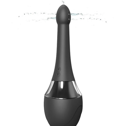 Dorcel Douche Mate Pro Anale Douche en Vibrator - Zwart-Erotiekvoordeel.nl