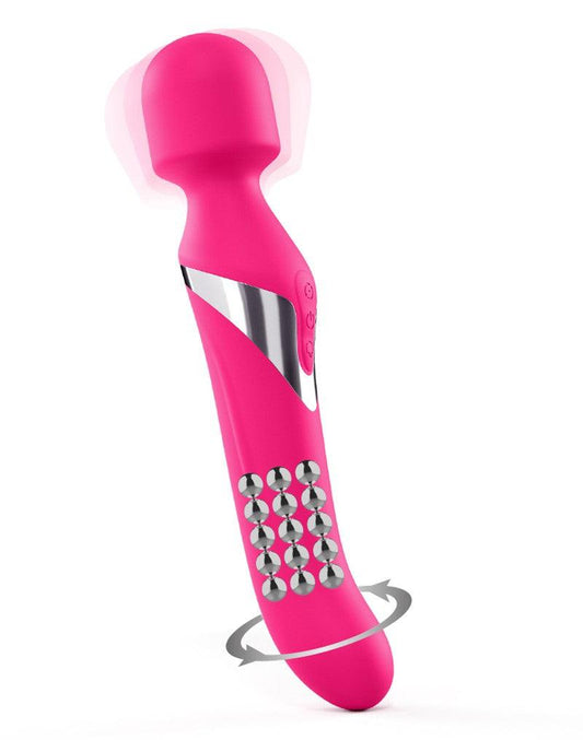 Dorcel Dual Orgasms Wand Vibrator - roze - Erotiekvoordeel.nl