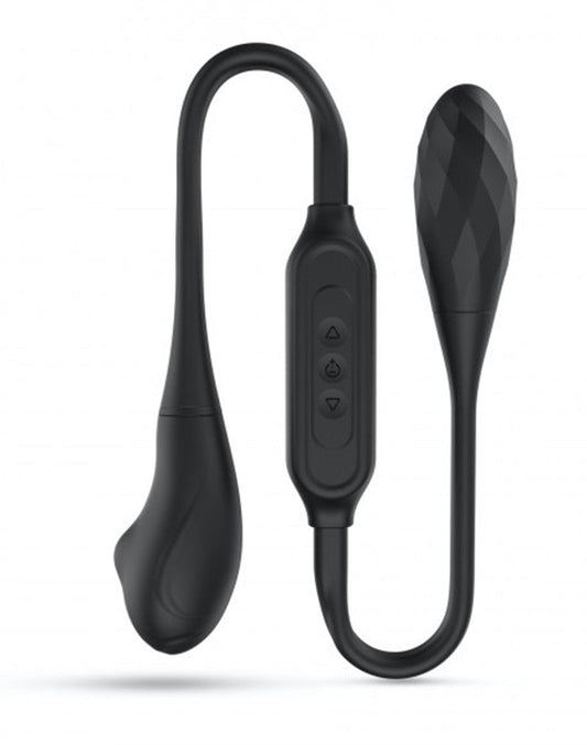 Dorcel Dubbele Vibrator Dual Explorer - zwart - Erotiekvoordeel.nl