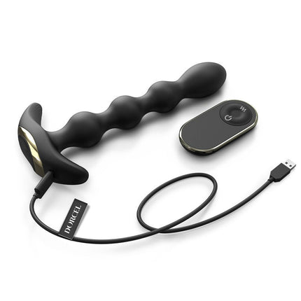 Dorcel FLEXI BALLS Anale Vibrator met Afstandsbediening - zwart-Erotiekvoordeel.nl