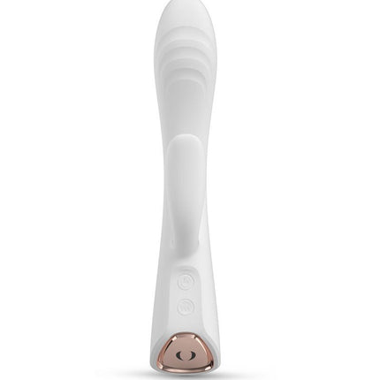 Dorcel FLEXI RABBIT Verwarmde Tarzan Vibrator - wit-Erotiekvoordeel.nl
