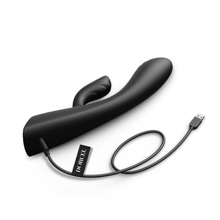 Dorcel FLEXI RABBIT Verwarmde Tarzan Vibrator - zwart-Erotiekvoordeel.nl
