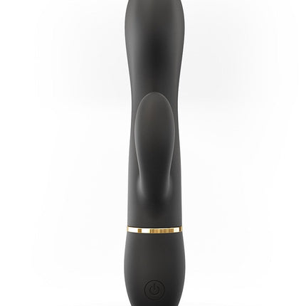 Dorcel Flexibele Rabbit Vibrator "Glam Rabbit" - zwart - Erotiekvoordeel.nl