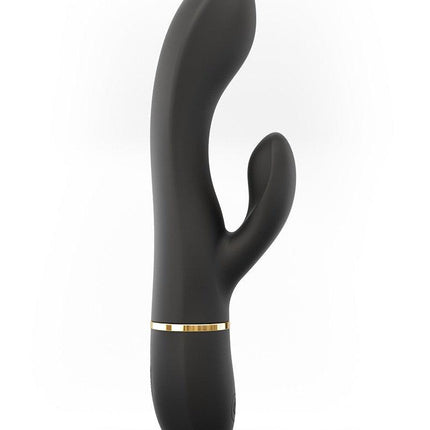 Dorcel Flexibele Rabbit Vibrator "Glam Rabbit" - zwart - Erotiekvoordeel.nl