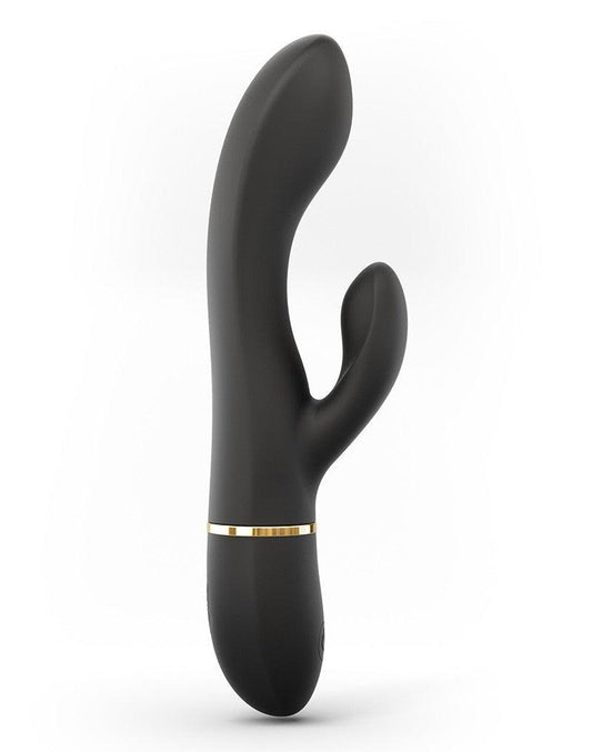 Dorcel Flexibele Rabbit Vibrator "Glam Rabbit" - zwart - Erotiekvoordeel.nl