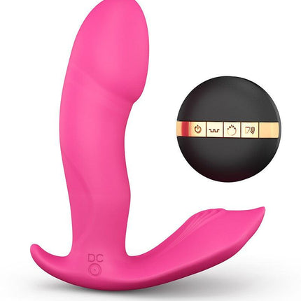 Dorcel G-spot stimulator, verwarmend en met voice control - roze - Erotiekvoordeel.nl