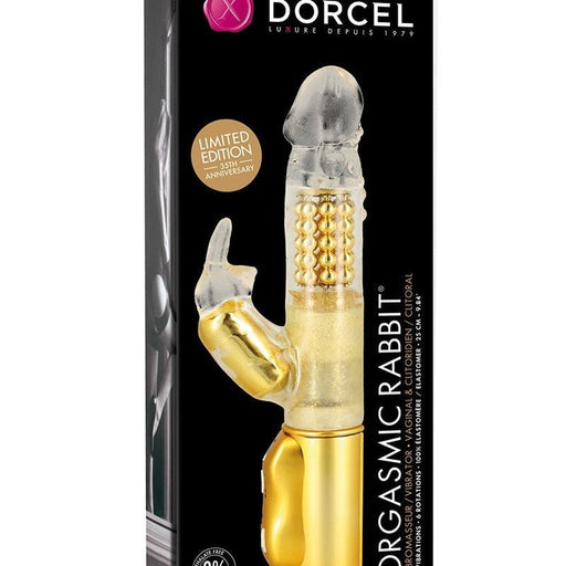 Dorcel Golden Orgasmic Rabbit Vibrator Limited Edition - Erotiekvoordeel.nl