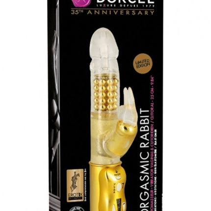 Dorcel Golden Orgasmic Rabbit Vibrator Limited Edition - Erotiekvoordeel.nl