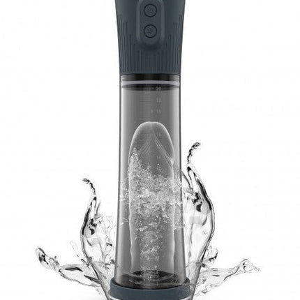 Dorcel Hydro Pump Oplaadbare Water- en Lucht Penispomp - zwart - Erotiekvoordeel.nl