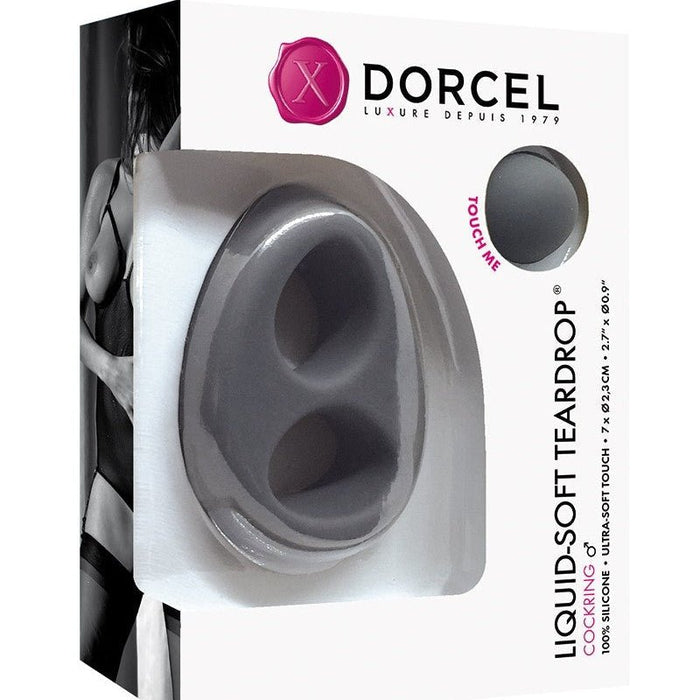 Dorcel Liquid-Soft Teardrop Cockring - Erotiekvoordeel.nl