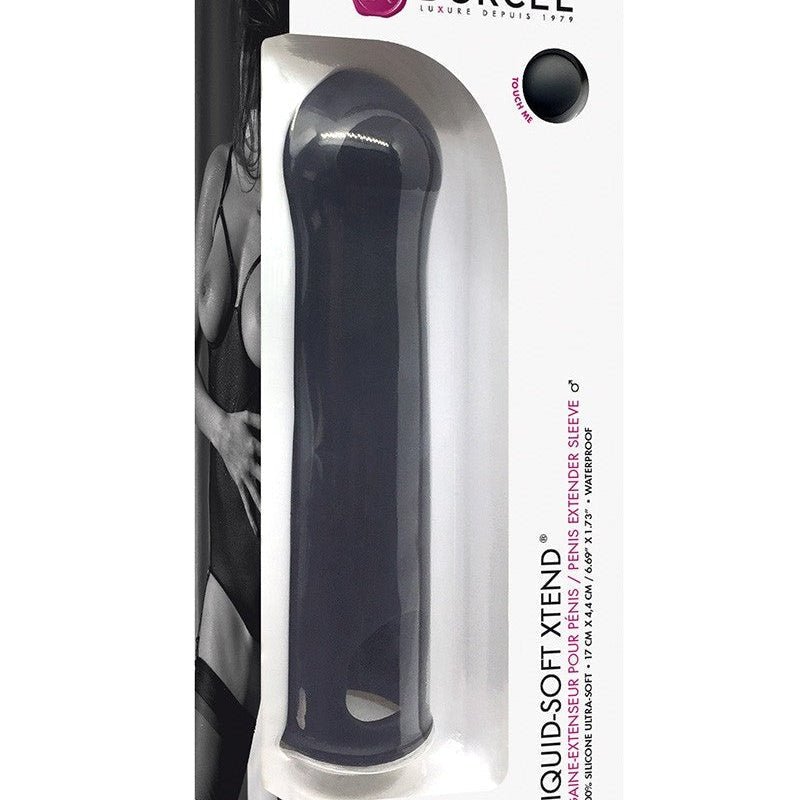 Dorcel Liquid-Soft Xtend Penis Sleeve met Erectieverlengende Ballenring - Erotiekvoordeel.nl