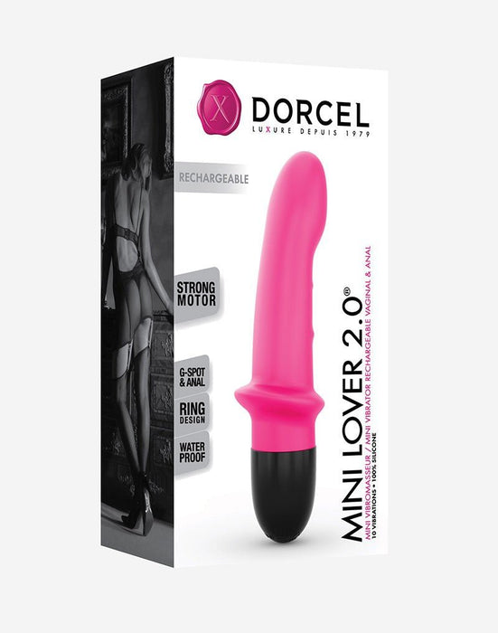 Dorcel Lover 2.0 Mini Vibrator - roze - Erotiekvoordeel.nl