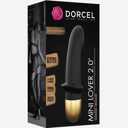 Dorcel Lover 2.0 Mini Vibrator - zwart - Erotiekvoordeel.nl