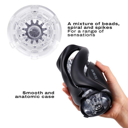 Dorcel Masturbator met Sleeve DEEP BLOW - zwart-Erotiekvoordeel.nl
