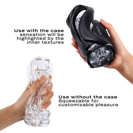 Dorcel Masturbator met Sleeve DEEP BLOW - zwart-Erotiekvoordeel.nl